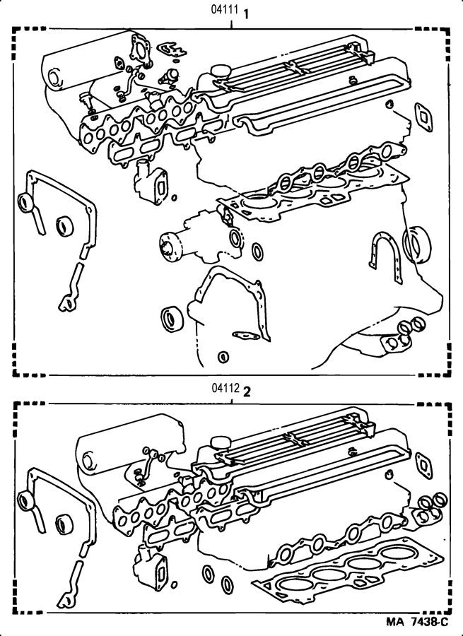 Head Gasket Set - 4AGE/ZE - Rat2 Motorsports - 2